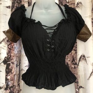renaissance corset top